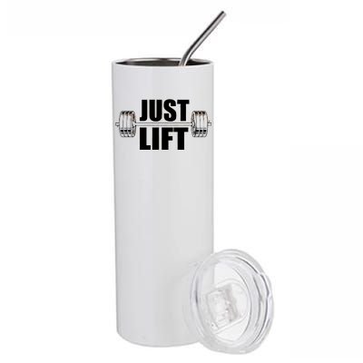 Just Lift Gym Workout Stainless Steel Tumbler