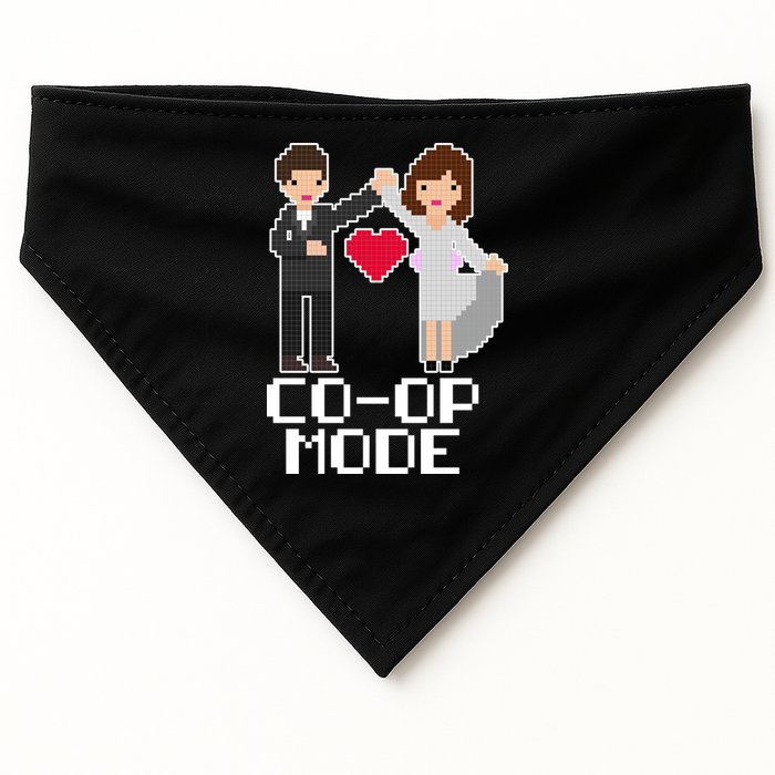Just Married Co-op Mode Funny Marriage USA-Made Doggie Bandana