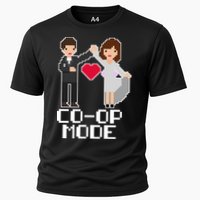 Just Married Co-op Mode Funny Marriage Cooling Performance Crew T-Shirt