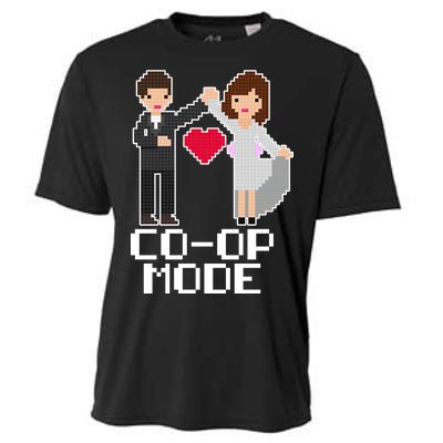 Just Married Co-op Mode Funny Marriage Cooling Performance Crew T-Shirt