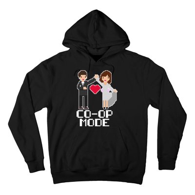 Just Married Co-op Mode Funny Marriage Hoodie