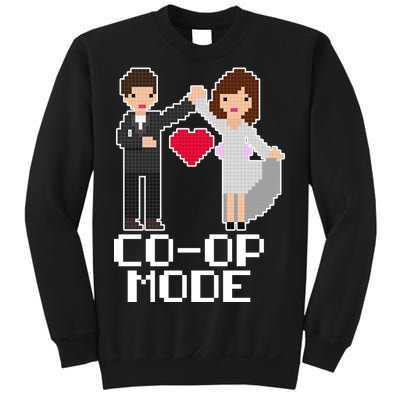 Just Married Co-op Mode Funny Marriage Sweatshirt