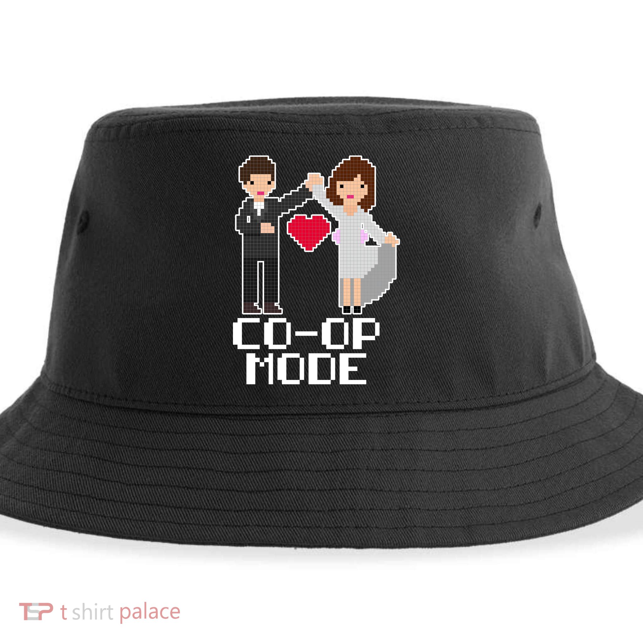 Just Married Co-op Mode Funny Marriage Sustainable Bucket Hat