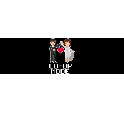 Just Married Co-op Mode Funny Marriage Bumper Sticker