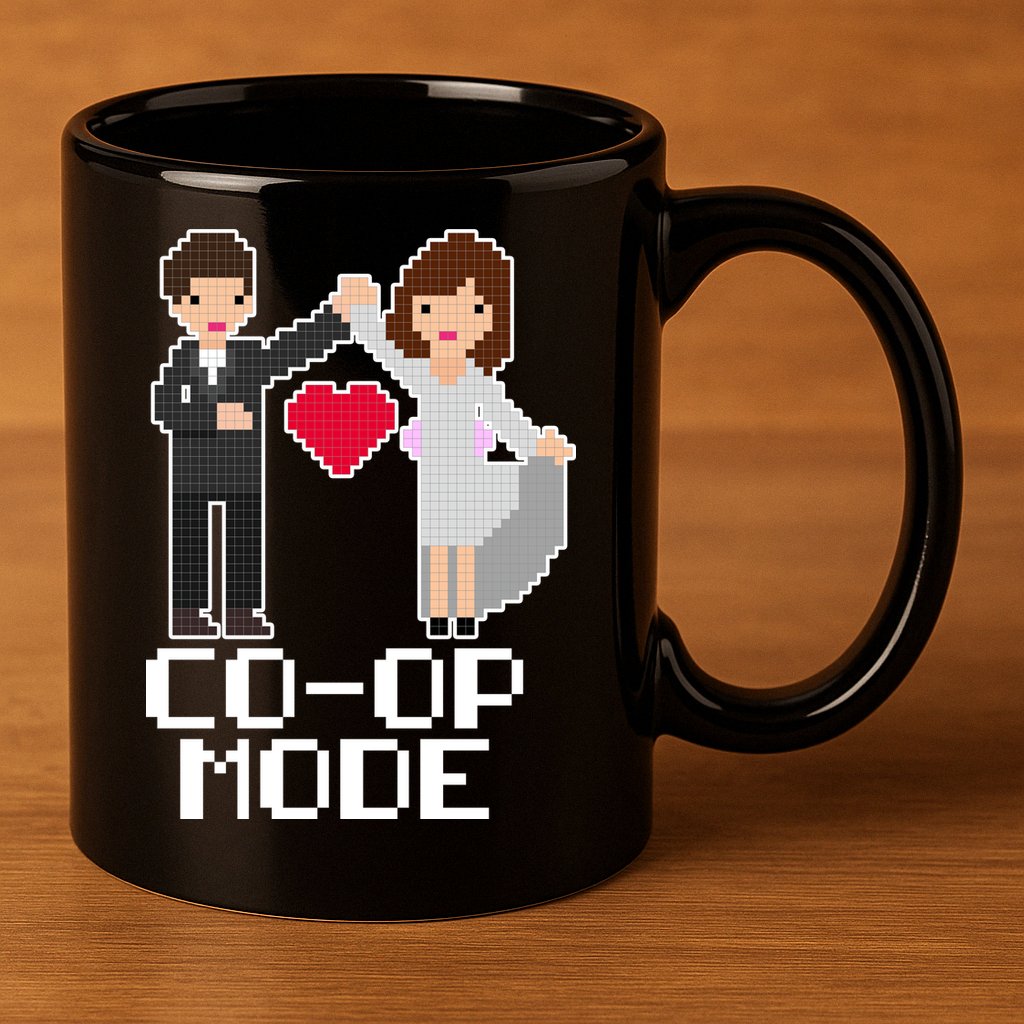 Just Married Co-op Mode Funny Marriage 11oz C Handle Ceramic Mug