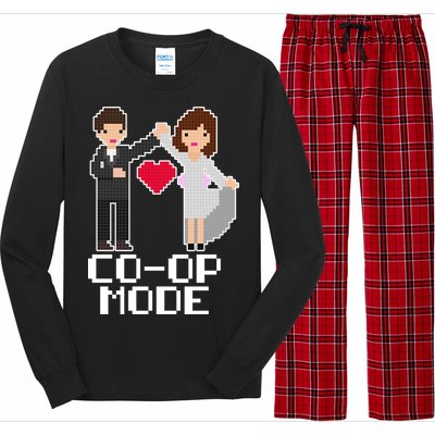 Just Married Co-op Mode Funny Marriage Long Sleeve Pajama Set