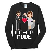 Just Married Co-op Mode Funny Marriage Tall Long Sleeve T-Shirt