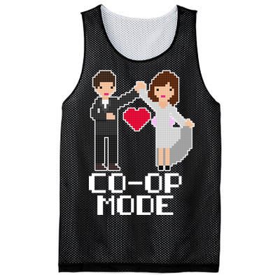 Just Married Co-op Mode Funny Marriage Mesh Reversible Basketball Jersey Tank