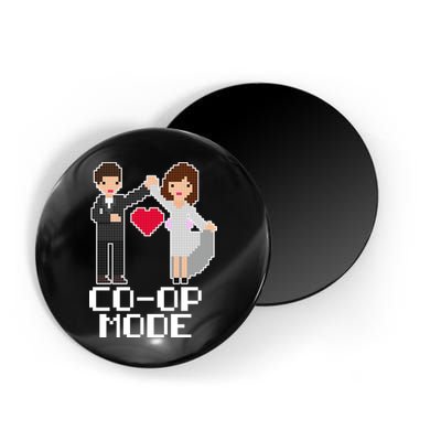 Just Married Co-op Mode Funny Marriage Magnet