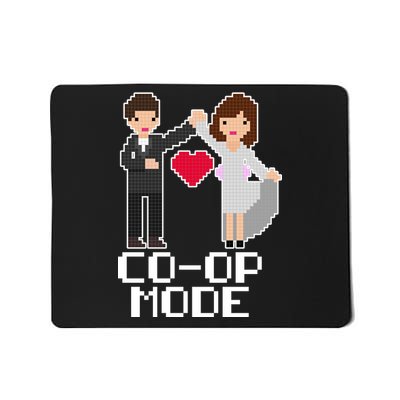 Just Married Co-op Mode Funny Marriage Mousepad