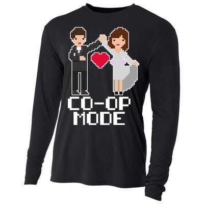 Just Married Co-op Mode Funny Marriage Cooling Performance Long Sleeve Crew