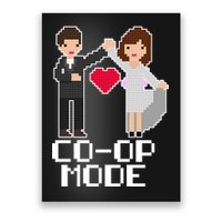 Just Married Co-op Mode Funny Marriage Poster