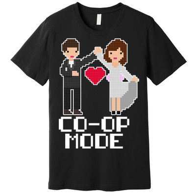 Just Married Co-op Mode Funny Marriage Premium T-Shirt