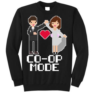 Just Married Co-op Mode Funny Marriage Tall Sweatshirt