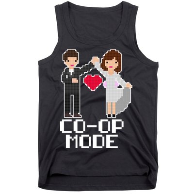 Just Married Co-op Mode Funny Marriage Tank Top