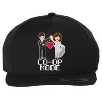 Just Married Co-op Mode Funny Marriage Wool Snapback Cap