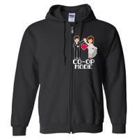 Just Married Co-op Mode Funny Marriage Full Zip Hoodie