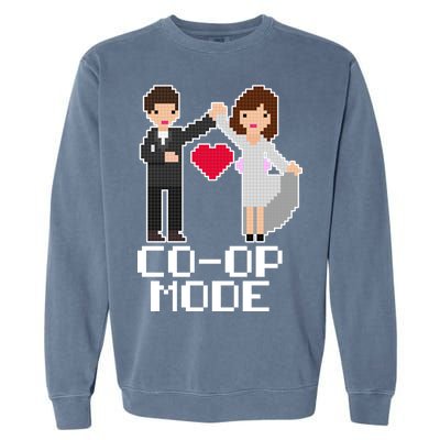 Just Married Co-op Mode Funny Marriage Garment-Dyed Sweatshirt