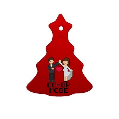 Just Married Co-op Mode Funny Marriage Ceramic Tree Ornament