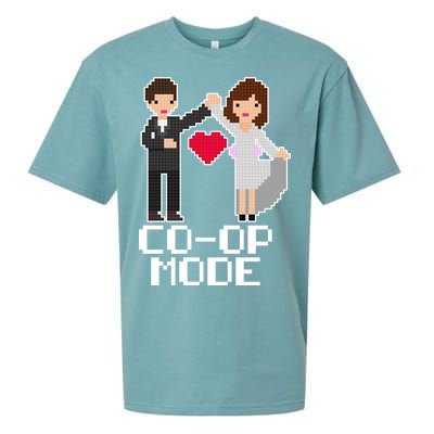 Just Married Co-op Mode Funny Marriage Sueded Cloud Jersey T-Shirt