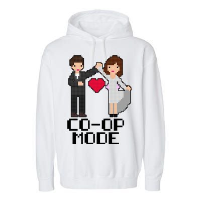 Just Married Co-op Mode Funny Marriage Garment-Dyed Fleece Hoodie