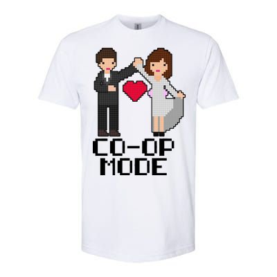 Just Married Co-op Mode Funny Marriage Softstyle CVC T-Shirt