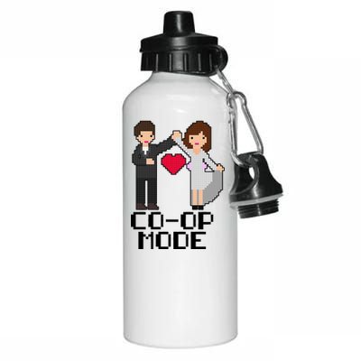 Just Married Co-op Mode Funny Marriage Aluminum Water Bottle