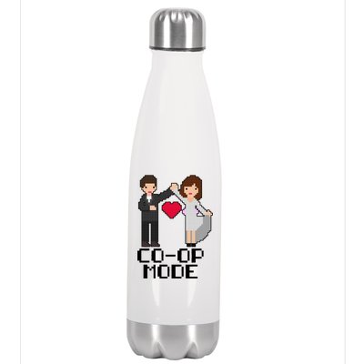 Just Married Co-op Mode Funny Marriage Stainless Steel Insulated Water Bottle