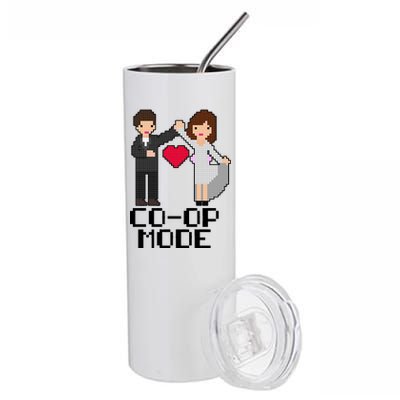 Just Married Co-op Mode Funny Marriage Stainless Steel Tumbler