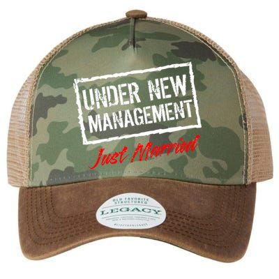 Just Married Under New Management Legacy Tie Dye Trucker Hat