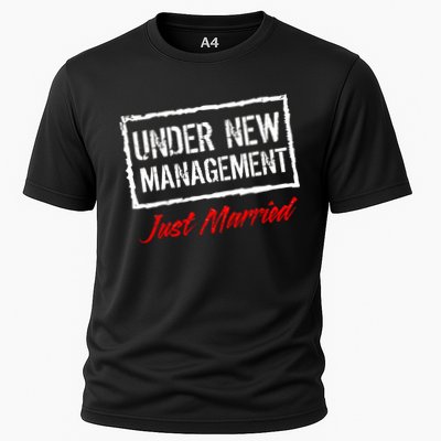 Just Married Under New Management Performance Shirt