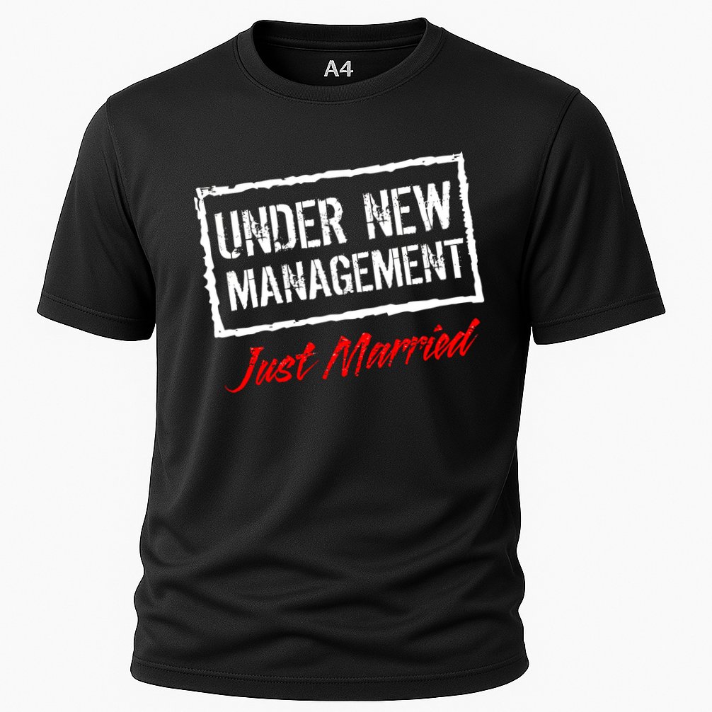 Just Married Under New Management Performance Shirt