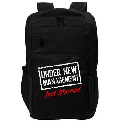 Just Married Under New Management Impact Tech Backpack