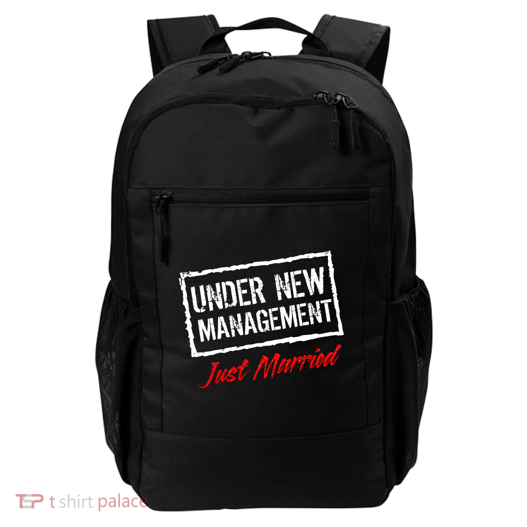 Just Married Under New Management Daily Commute Backpack