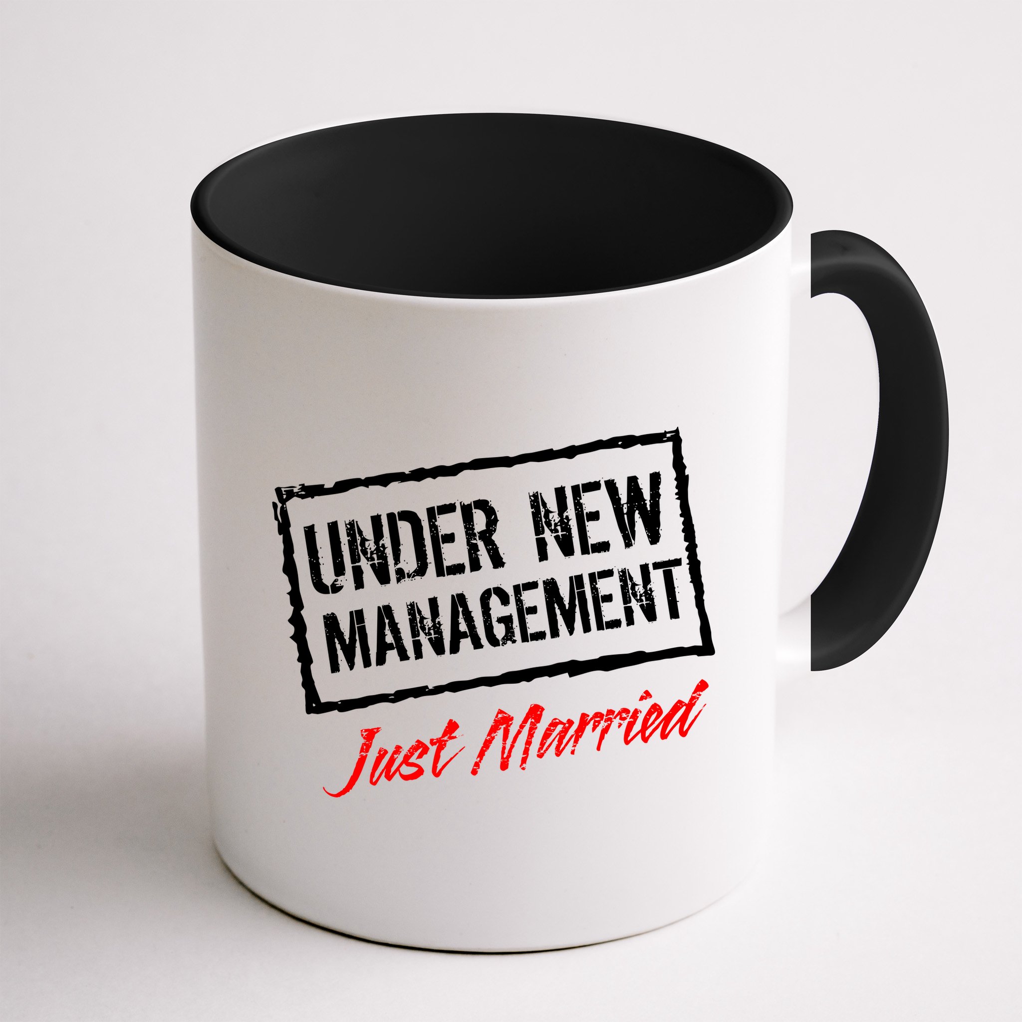 Just Married Under New Management Mug
