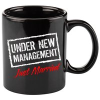Just Married Under New Management 11oz C Handle Ceramic Mug