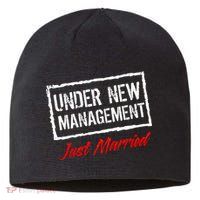 Just Married Under New Management Sustainable Beanie