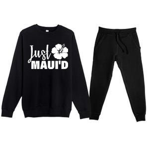 Just Maui'd Premium Crewneck Sweatsuit Set