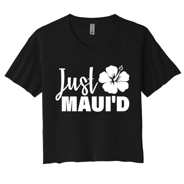 Just Maui'd Crop Top