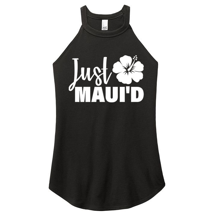 Just Maui'd Women's Perfect Tri Rocker Tank
