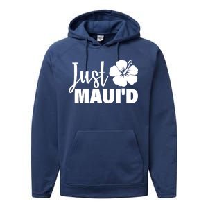 Just Maui'd Performance Fleece Hoodie