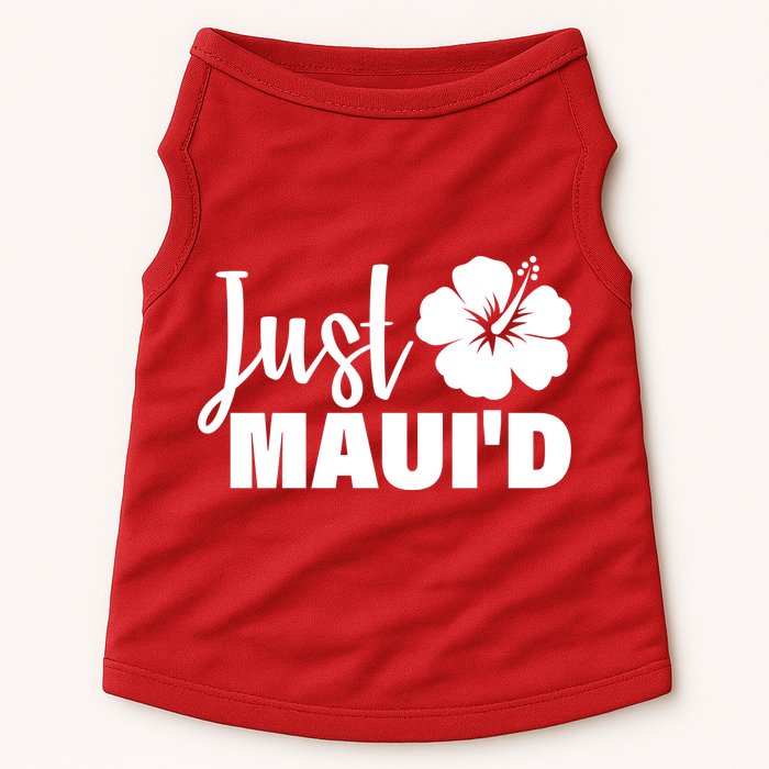 Just Maui'd Doggie Tank