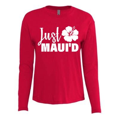 Just Maui'd Womens Cotton Relaxed Long Sleeve T-Shirt