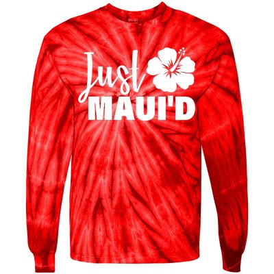 Just Maui'd Tie-Dye Long Sleeve Shirt