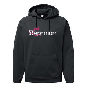 Just Mom Step Mother Performance Fleece Hoodie