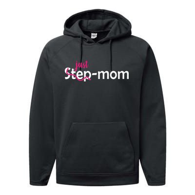 Just Mom Step Mother Performance Fleece Hoodie