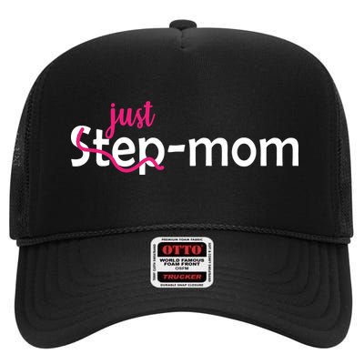 Just Mom Step Mother High Crown Mesh Back Trucker Hat