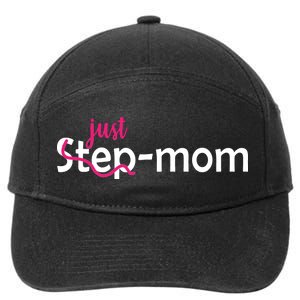 Just Mom Step Mother 7-Panel Snapback Hat