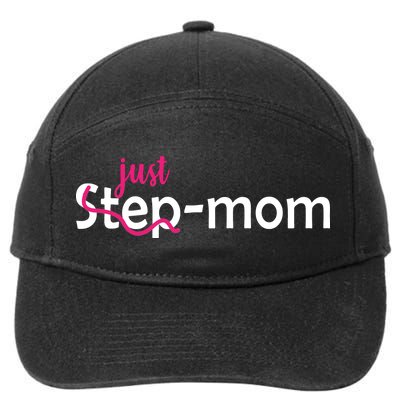 Just Mom Step Mother 7-Panel Snapback Hat