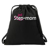 Just Mom Step Mother Drawstring Bag